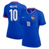 Frankrike Mbappé 10 Hjemme EM 2024 - Dame Fotballdrakt